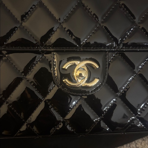 CC patent leather backpack (master quality) - Picture 2 of 15